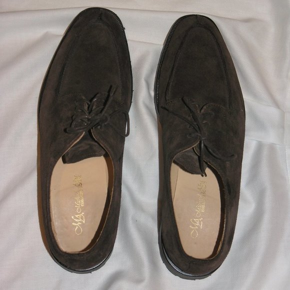 Michael Alba Brown Suede Split Toe Oxfords 6.5 C main image 8
